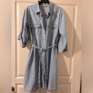 Light weight denim summer dress